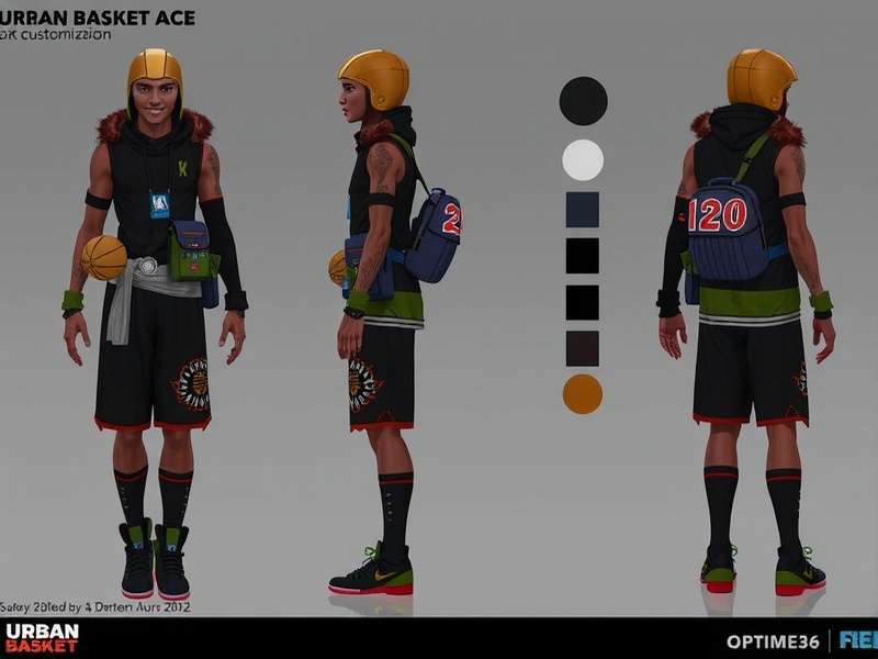 Urban Basket Ace Character Customization